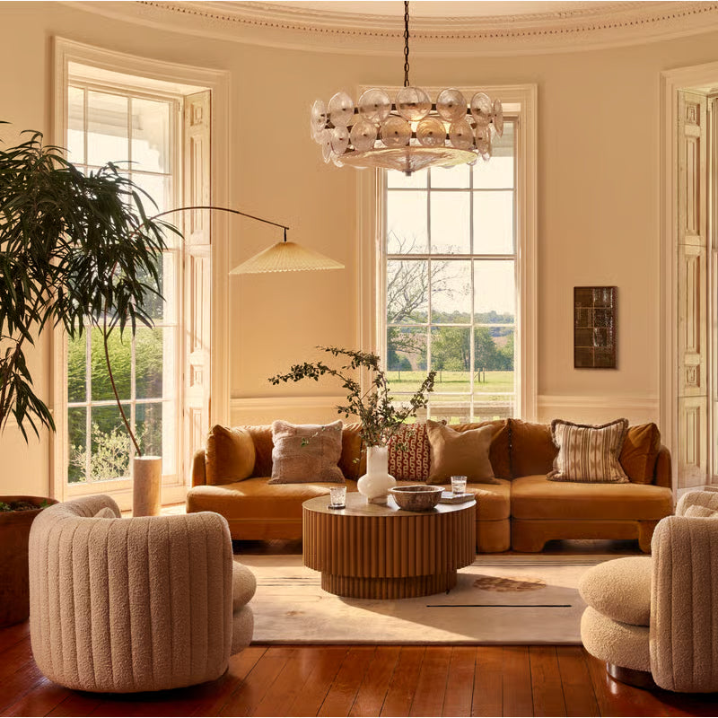 how to light living room with lamps