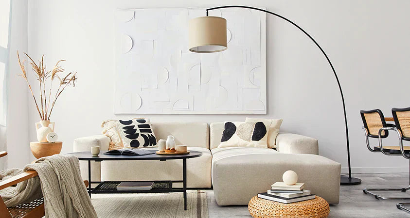 how to use floor lamps in living room
