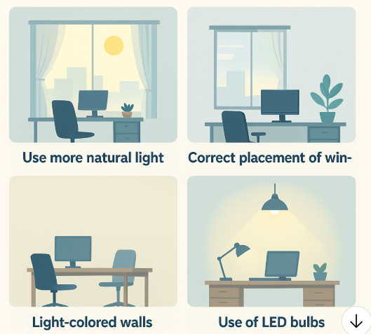 How To Light an Office - 7 Key Ideas