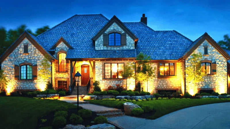 How to Light up Outside of House