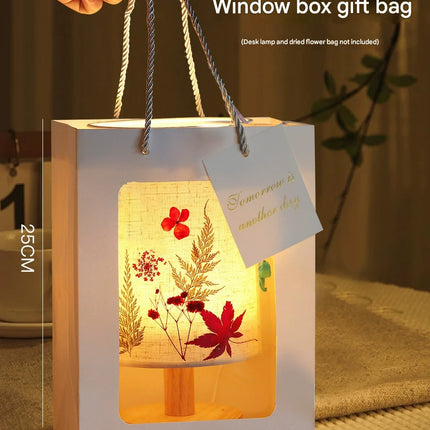 DIY Embossed Table Lamp Kit – Dried Flower Night Light Gift for Mom, Perfect for Mother’s Day