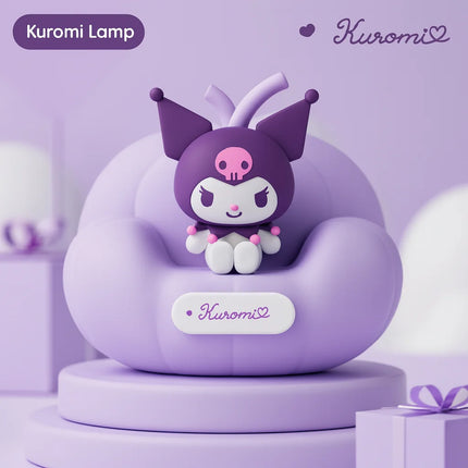 Hello Kitty Handbag Silicone Night Light Rechargeable Pat Lamp Creative Bedside Atmosphere Light for Bedroom and Gifts