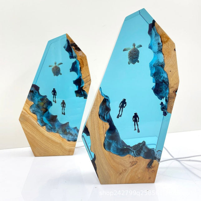 Sea Turtle Resin