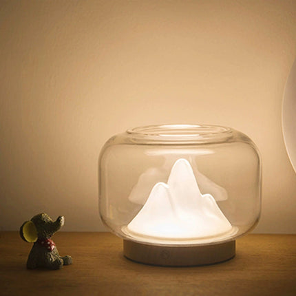 Warm Mountain Lamp Simple Night