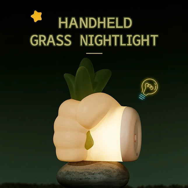 Hold the Grass Night Light – Soft Eye-Protective Lamp For Baby Feeding and Bedside Use