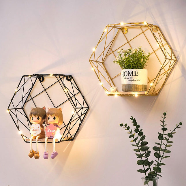 Hexagon Wall Light