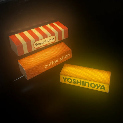 Creative Magnetic LED Refrigerator Sticker Warm Home Miniature Stall Light Simulation Decorative Atmosphere Lamp