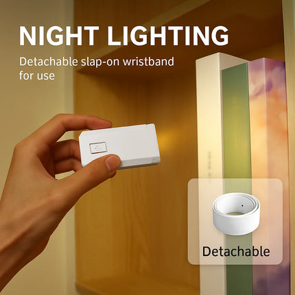 Mini Wrist Book Clip Light USB Rechargeable LED Reading Lamp Infinite Dimming Eye Protection Small Dormitory Table Lamp
