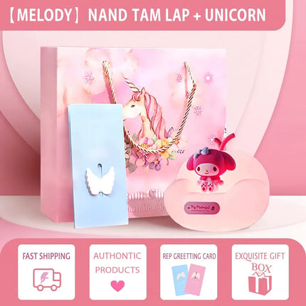 Hello Kitty Handbag Silicone Night Light Rechargeable Pat Lamp Creative Bedside Atmosphere Light for Bedroom and Gifts