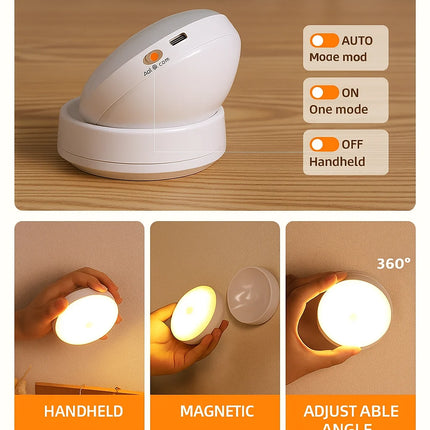  360 Rotating wall Light