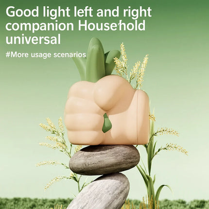 Hold the Grass Night Light – Soft Eye-Protective Lamp For Baby Feeding and Bedside Use