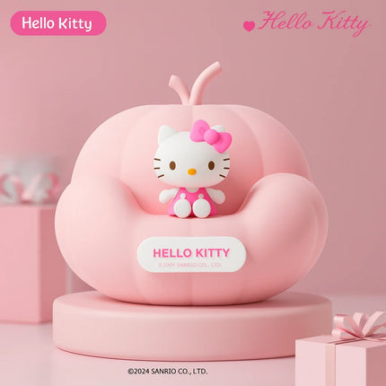 Hello Kitty Handbag Silicone Night Light Rechargeable Pat Lamp Creative Bedside Atmosphere Light for Bedroom and Gifts