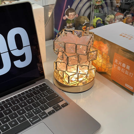 3D Cube Shape Table Light

