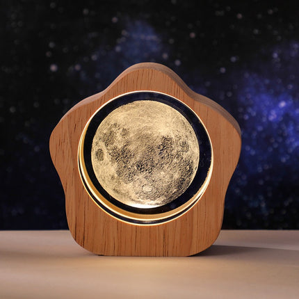 3D animal crystal ball night lamp


