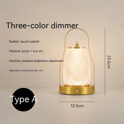 3 way touch sensor table lamp