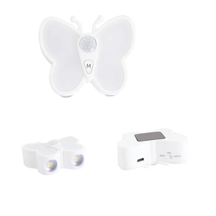 LED Butterfly Sensor Night Light – Unique Wall Atmosphere Lamp for Bedroom, Study Room, or Hallway Decor