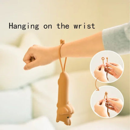 Animal Silicone Flashlight USB Rechargeable Mini LED Night Light Portable Dimmable Lamp for Kids Home