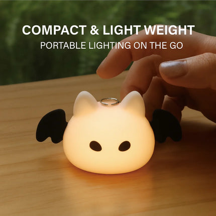 Camping Companion Cartoon Night Light Rechargeable Adjustable Warm Pendant Lamp Cute Gift