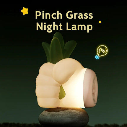 Hold the Grass Night Light – Soft Eye-Protective Lamp For Baby Feeding and Bedside Use