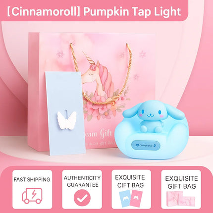 Hello Kitty Handbag Silicone Night Light Rechargeable Pat Lamp Creative Bedside Atmosphere Light for Bedroom and Gifts