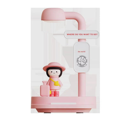 Creative Night Light with Mobile Phone Holder LED Bedside Lamp for Students, Girlfriends, Lovers, Internet Celebrities Gift