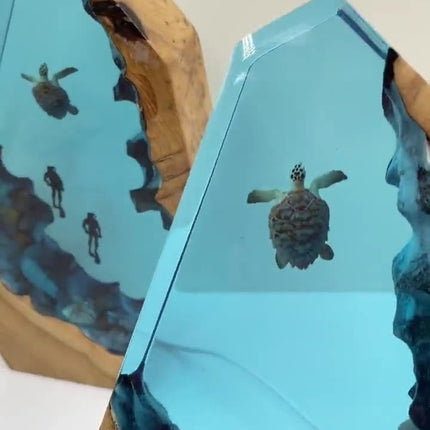 Sea Turtle Resin