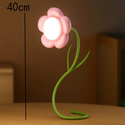 Rose Atmosphere Night Light – Romantic Tulip Bedside Lamp, Valentine’s Day Gift for Couples & Dorm Room Decor