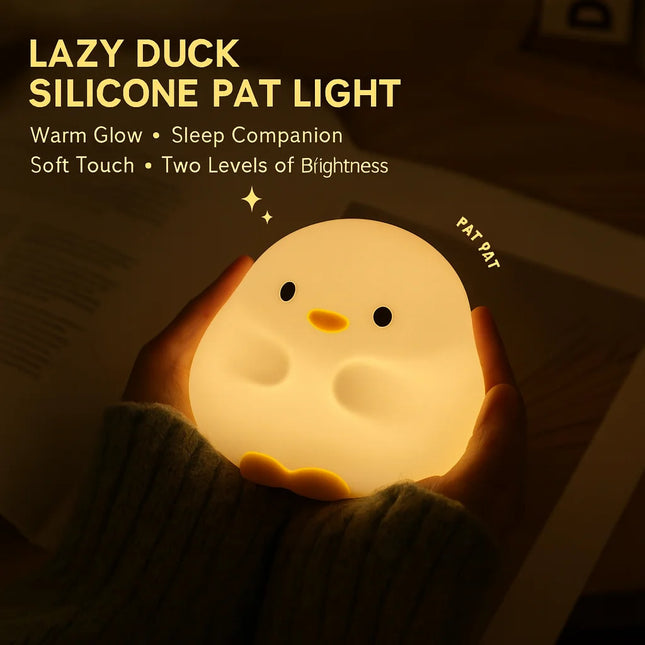 Dundun Duck Bedside Lamp – Rechargeable Night Light For Mother & Baby