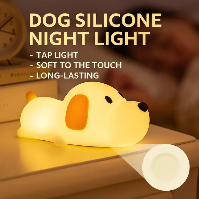 Dai Dai Wang Silicone Pat Lamp – Bedside Night Light