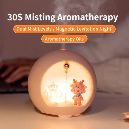 Planet Aromatherapy Machine – Soft Mood Diffuser Lamp