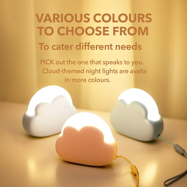 Aesthetic cloud night lamp

