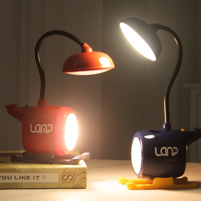 Airplane shaped table lamp

