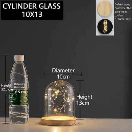 Artistic urchin glass lamp

