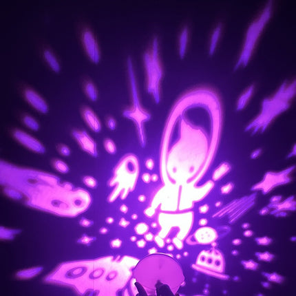 Astronaut galaxy light for bedroom

