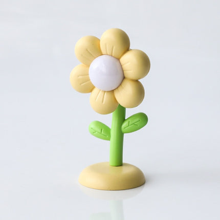 Battery operated flower pot light

