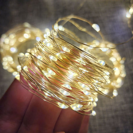 Battery operated string lights

