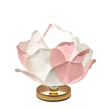 Big glowing rose lamp

