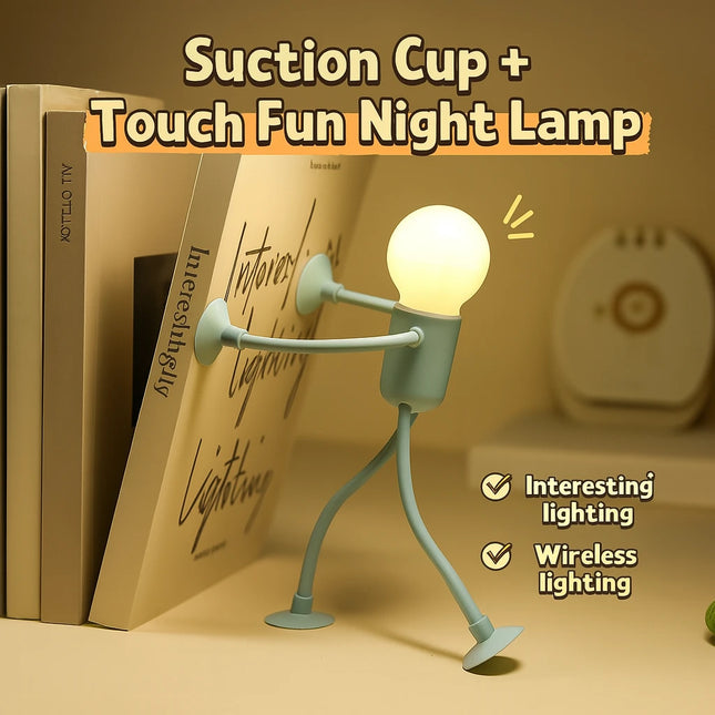 Bubble Man Suction Lamp 