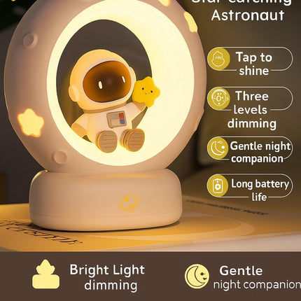 Star and Moon Night Light – Soft Bedside Lamp, Sleep Companion, Creative Decorative Light for Bedroom, Kids, and Gifts