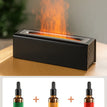 DQ711-Black + Three bottles of essential oil (Cologne + Floral + Fresh)