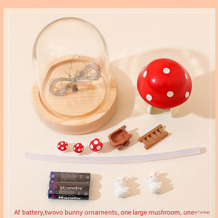 Mushroom ball lamp