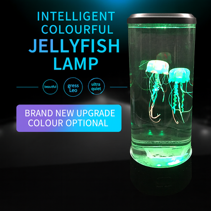 Large Jellyfish Lamp – USB Colorful LED Color-Changing Simulation Aquarium Night Light for Home & Desktop Decor