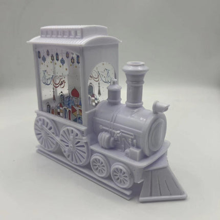 Christmas train water globe

