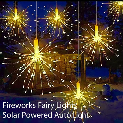 Color-changing firework light

