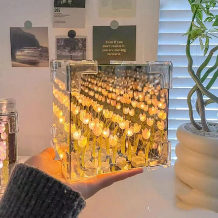 Color changing cube night lamp

