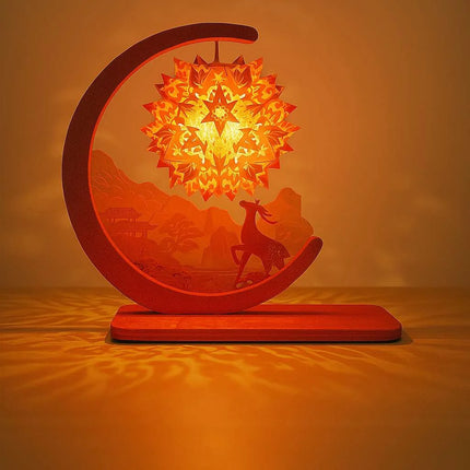 Compressed Night Glow Lamp