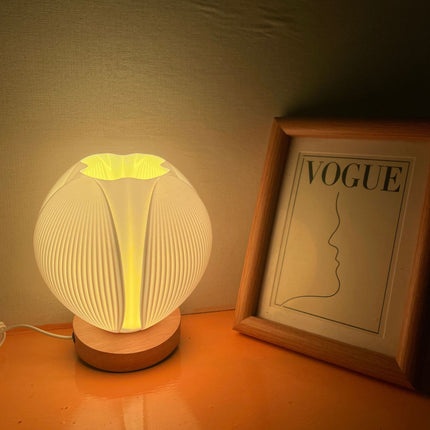 Cozy wave lamp for relaxation

