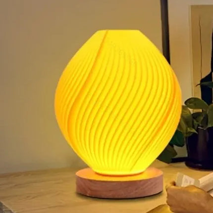 Cozy wave table lamp

