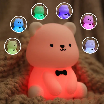 Cute Bear Bedroom Light

