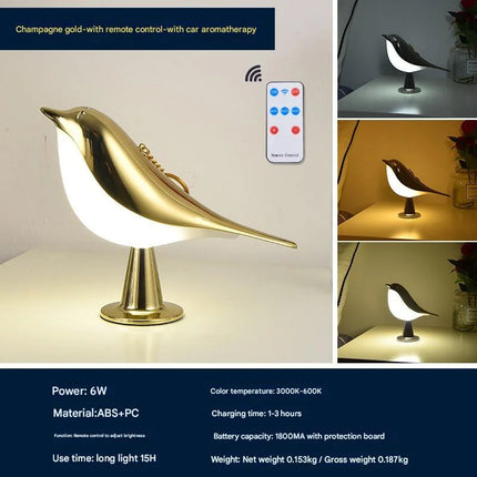 Cute Bird-Shaped Lamp

